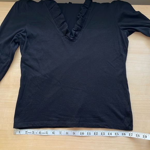 Talbots Ruffle Top Small - Picture 5 of 6